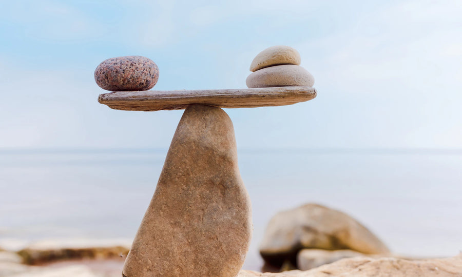Calm JoyClik stress and life balance support workspace with soft natural light