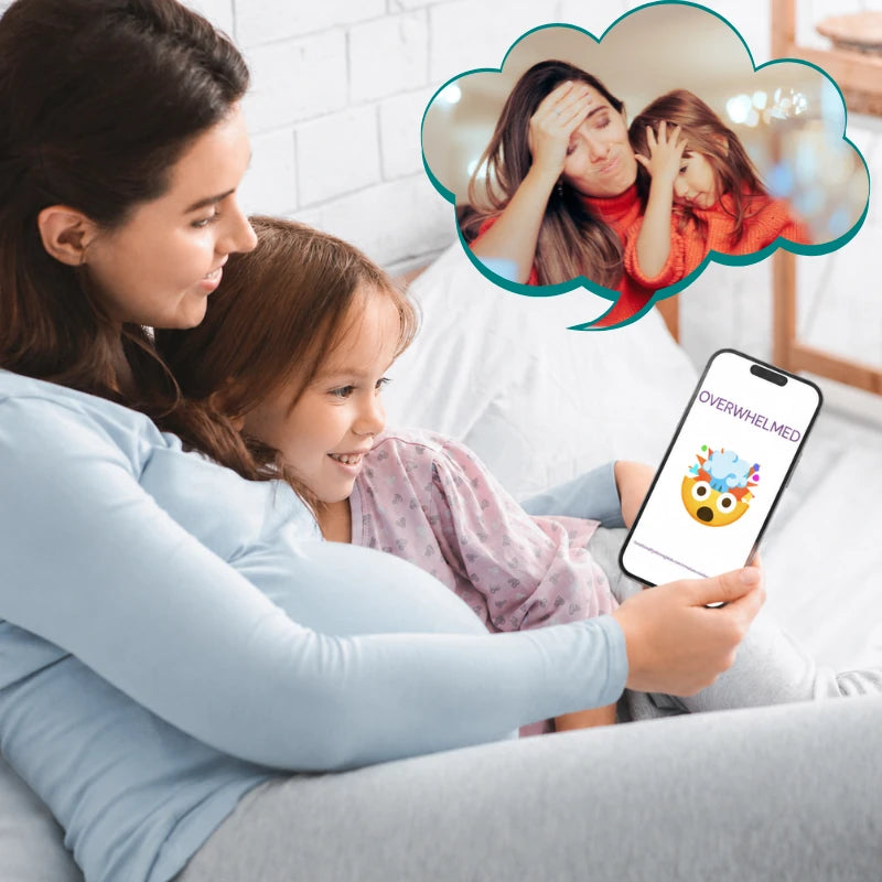 Digital parent guide and printable emotion cards