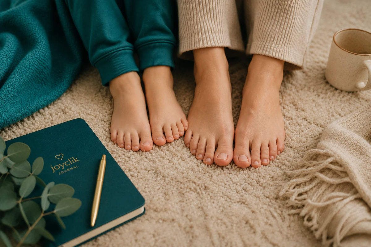 Calm JoyClik mindful parenting workspace for mindful family routines