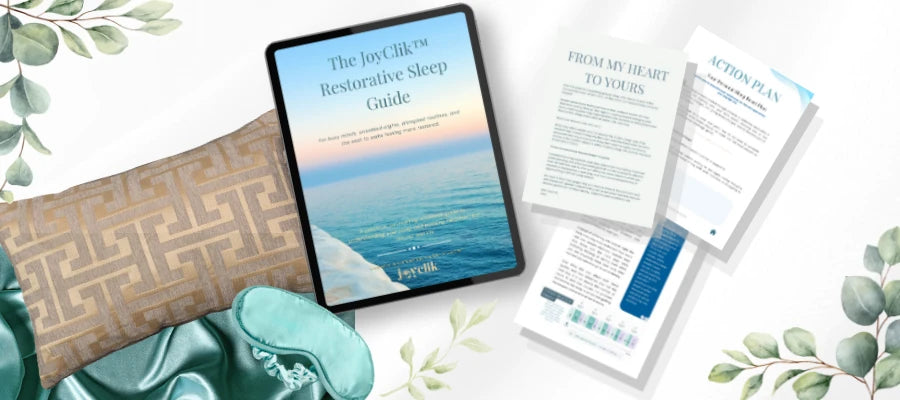 Restorative Sleep Guide cover and selected page preview
