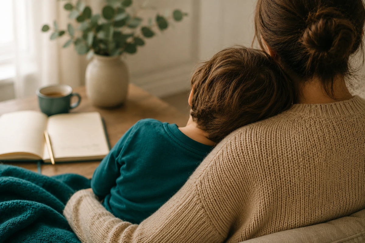 Calm JoyClik mindful parenting workspace for positive parent-child communication