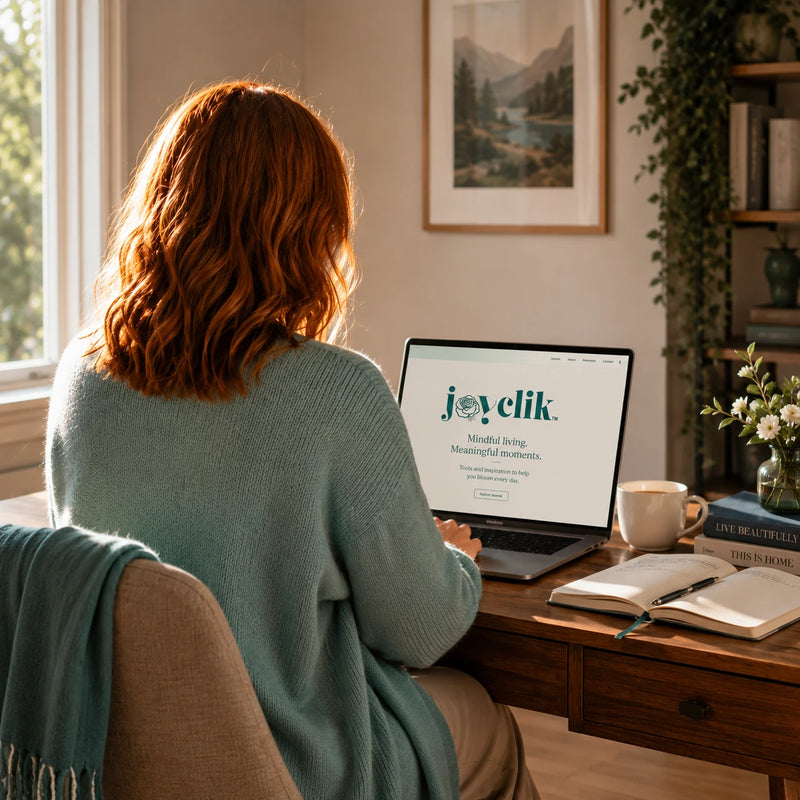 Founder of JoyClik creating digital wellbeing resources